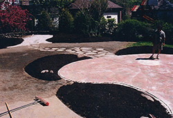 Patio and Walkways: Non Tumbled Traditional Red Brick Patio